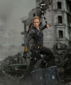 Natasha Romanoff 1:10 Scale Statue By Iron Studios Marvel : Black Widow - Art Scale 1:10 Battle Diorama Series Avengers Earth's Heroes