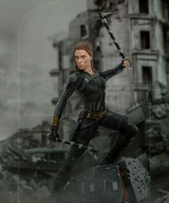 Natasha Romanoff 1:10 Scale Statue By Iron Studios Marvel : Black Widow - Art Scale 1:10 Battle Diorama Series Avengers Earth's Heroes