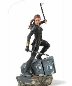 Natasha Romanoff 1:10 Scale Statue By Iron Studios Marvel : Black Widow - Art Scale 1:10 Battle Diorama Series Avengers Earth's Heroes