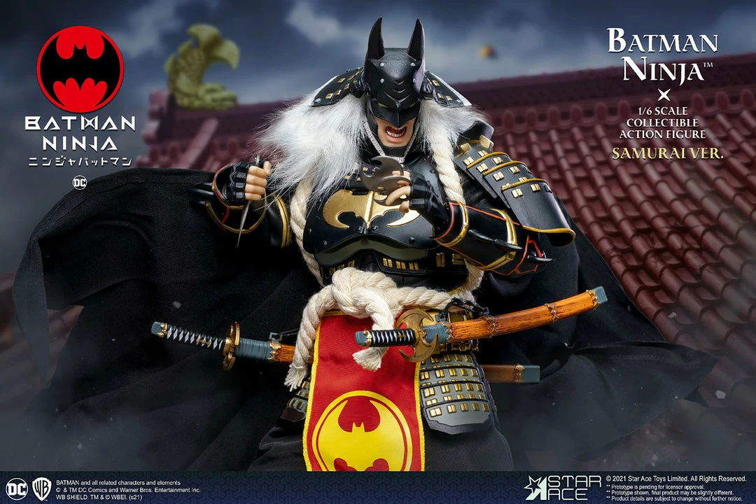 Hot Sale ⭐ Ninja Batman 2.0 Sixth Scale Figure By Star Ace Toys Ltd. My Favorite Movie Series - Batman Ninja 🥰 8 Ninja Batman 2.0 Sixth Scale Figure By Star Ace Toys Ltd. My Favorite Movie Series - Batman Ninja