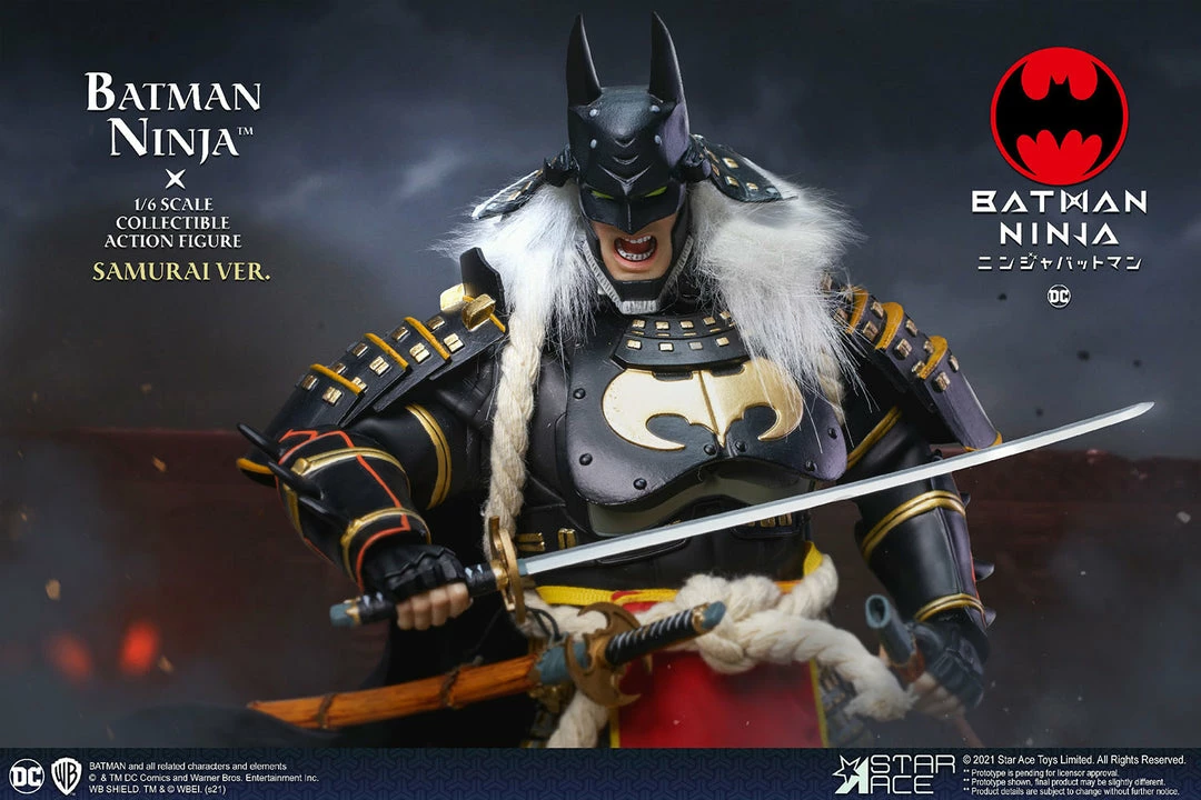 Hot Sale ⭐ Ninja Batman 2.0 Sixth Scale Figure By Star Ace Toys Ltd. My Favorite Movie Series - Batman Ninja 🥰 13 Ninja Batman 2.0 Sixth Scale Figure By Star Ace Toys Ltd. My Favorite Movie Series - Batman Ninja