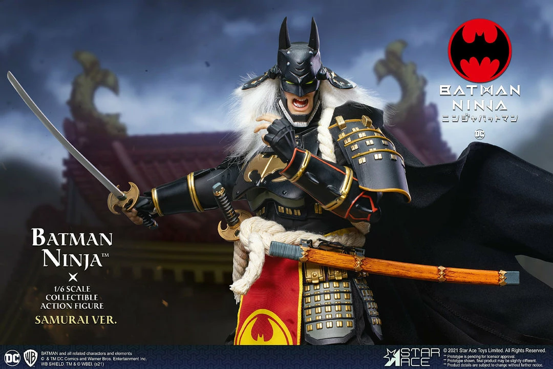 Hot Sale ⭐ Ninja Batman 2.0 Sixth Scale Figure By Star Ace Toys Ltd. My Favorite Movie Series - Batman Ninja 🥰 9 Ninja Batman 2.0 Sixth Scale Figure By Star Ace Toys Ltd. My Favorite Movie Series - Batman Ninja