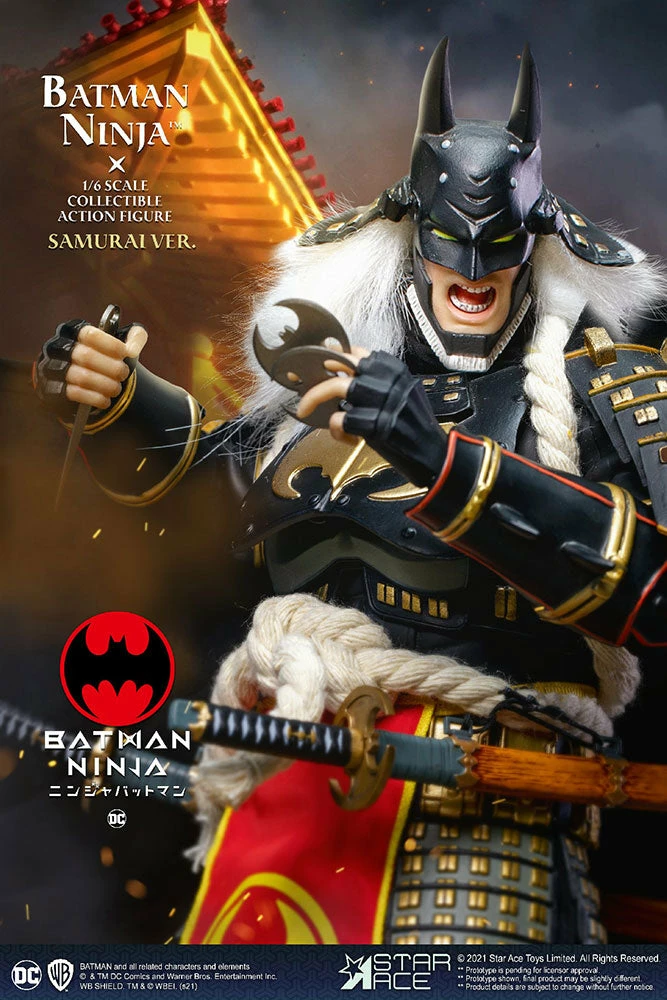 Hot Sale ⭐ Ninja Batman 2.0 Sixth Scale Figure By Star Ace Toys Ltd. My Favorite Movie Series - Batman Ninja 🥰 10 Ninja Batman 2.0 Sixth Scale Figure By Star Ace Toys Ltd. My Favorite Movie Series - Batman Ninja