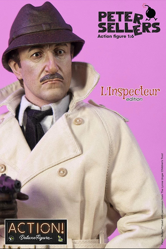 Promo 😍 Sixth Scale Collectible Figures Peter Sellers (L’Inspecteur Edition) Sixth Scale Figure By Infinite Statue ✔️ 3 Sixth Scale Collectible Figures Peter Sellers (L’Inspecteur Edition) Sixth Scale Figure By Infinite Statue