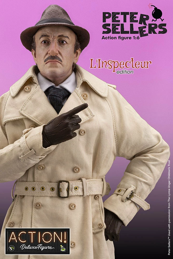 Promo 😍 Sixth Scale Collectible Figures Peter Sellers (L’Inspecteur Edition) Sixth Scale Figure By Infinite Statue ✔️ 4 Sixth Scale Collectible Figures Peter Sellers (L’Inspecteur Edition) Sixth Scale Figure By Infinite Statue
