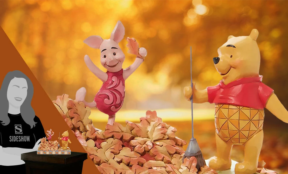 Promo ๐ Pooh And Piglet Fall Figurine By Enesco, LLC Disney Traditions - Jumping Into Fall โ๏ธ 1 Pooh And Piglet Fall Figurine By Enesco, LLC Disney Traditions - Jumping Into Fall