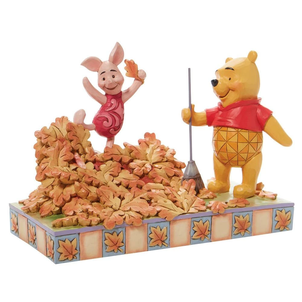 Promo ๐ Pooh And Piglet Fall Figurine By Enesco, LLC Disney Traditions - Jumping Into Fall โ๏ธ 3 Pooh And Piglet Fall Figurine By Enesco, LLC Disney Traditions - Jumping Into Fall