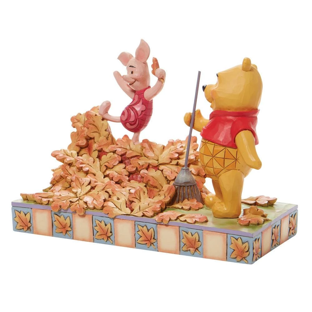 Promo ๐ Pooh And Piglet Fall Figurine By Enesco, LLC Disney Traditions - Jumping Into Fall โ๏ธ 4 Pooh And Piglet Fall Figurine By Enesco, LLC Disney Traditions - Jumping Into Fall