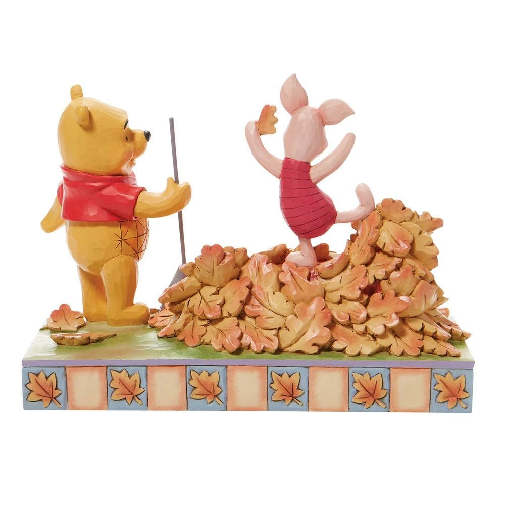 Promo ๐ Pooh And Piglet Fall Figurine By Enesco, LLC Disney Traditions - Jumping Into Fall โ๏ธ 2 Pooh And Piglet Fall Figurine By Enesco, LLC Disney Traditions - Jumping Into Fall