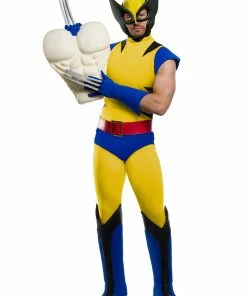 Halloweeencostumes.com Cosplay, Halloween Costumes Premium Marvel Wolverine Plus Size Men's Costume