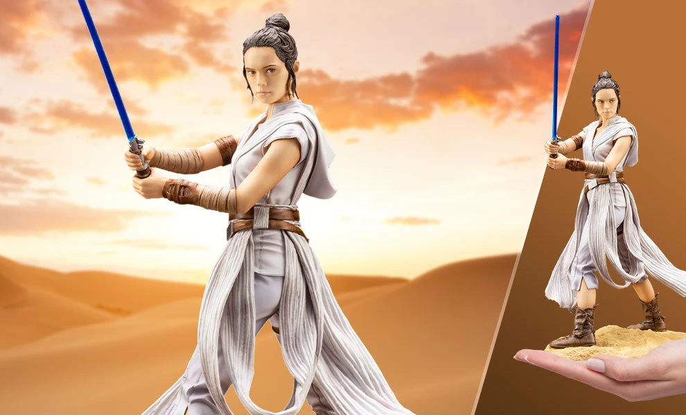 Cheap 🛒 Star Wars Rey Statue By Kotobukiya 1:7 Scale - ARTFX 🧨 1 Star Wars Rey Statue By Kotobukiya 1:7 Scale - ARTFX
