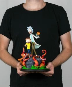 Rick And Morty Polystone Statue By Mondo Rick & Morty
