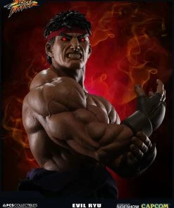 PCS Collectibles Ryu Evolution Collectible Set By PCS Set Of 3 Exclusives EXCLUSIVE -Street Fighter