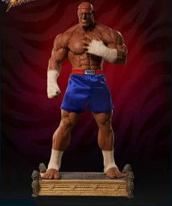 PCS Collectibles Sagat Victory Statue By PCS - Street Fighter
