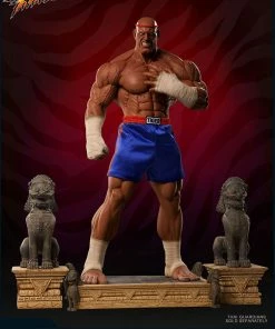 PCS Collectibles Sagat Victory Statue By PCS - Street Fighter