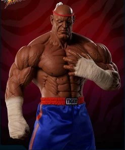 PCS Collectibles Sagat Victory Statue By PCS - Street Fighter