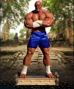PCS Collectibles Sagat Victory Statue By PCS - Street Fighter