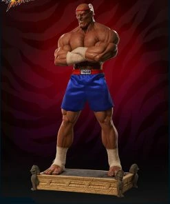 PCS Collectibles Sagat Victory Statue By PCS - Street Fighter