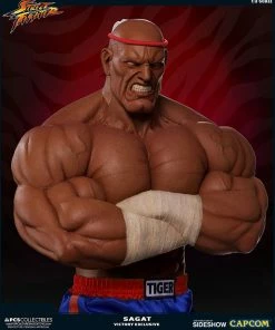 PCS Collectibles Sagat Victory Statue By PCS - Street Fighter