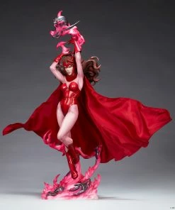 Premium Collection Scarlet Witch Premium Format™ Figure By Sideshow Collectibles