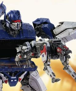 Soundwave & Ravage Collectible Figure By Threezero DLX Scale - Die-Cast Metal - Bumblebee Movie Transformers