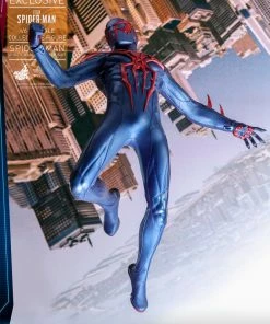 Sixth Scale Collectible Figures Spider-Man (Spider-Man 2099 Black Suit) Sixth Scale Figure By Hot Toys Video Game Masterpiece Series