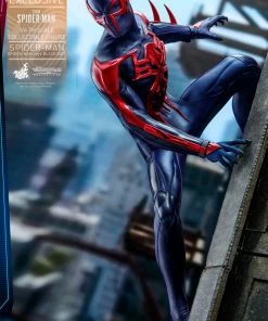 Sixth Scale Collectible Figures Spider-Man (Spider-Man 2099 Black Suit) Sixth Scale Figure By Hot Toys Video Game Masterpiece Series