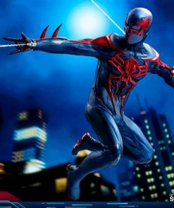 Sixth Scale Collectible Figures Spider-Man (Spider-Man 2099 Black Suit) Sixth Scale Figure By Hot Toys Video Game Masterpiece Series