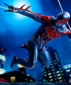 Sixth Scale Collectible Figures Spider-Man (Spider-Man 2099 Black Suit) Sixth Scale Figure By Hot Toys Video Game Masterpiece Series