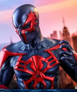 Sixth Scale Collectible Figures Spider-Man (Spider-Man 2099 Black Suit) Sixth Scale Figure By Hot Toys Video Game Masterpiece Series