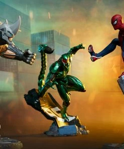 Spider-Man/Rhino/Scorpion Collectible Set By PCS Marvel’s Spider-Man 1:12 Diorama 3-Pack Statue Set Sideshow