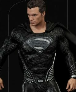 Superman Black Suit 1:10 Scale Statue By Iron Studios Art Scale 1:10 - DC Comics - Zack Snyder's Justice League