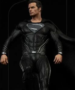 Superman Black Suit 1:10 Scale Statue By Iron Studios Art Scale 1:10 - DC Comics - Zack Snyder's Justice League