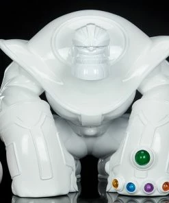 Thanos (Infinity-Sized) Gloss White Edition Designer Collectible Toy By Unruly Industries™ By Joe DellaGatta