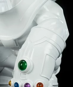 Thanos (Infinity-Sized) Gloss White Edition Designer Collectible Toy By Unruly Industries™ By Joe DellaGatta