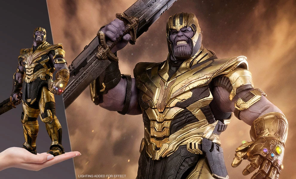 Cheap ✔️ Thanos Sixth Scale Figure By Hot Toys Avengers: Endgame - Movie Masterpiece Series Avengers Earth's Heroes ❤️ 1 Thanos Sixth Scale Figure By Hot Toys Avengers: Endgame - Movie Masterpiece Series Avengers Earth's Heroes