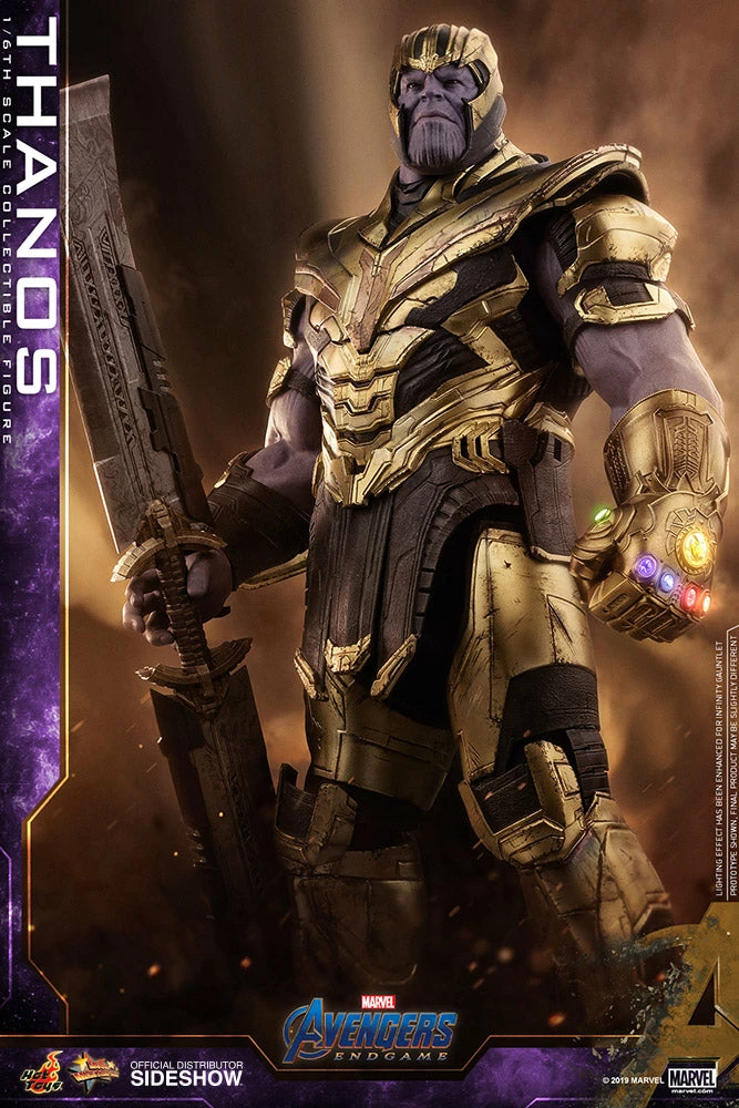 Cheap ✔️ Thanos Sixth Scale Figure By Hot Toys Avengers: Endgame - Movie Masterpiece Series Avengers Earth's Heroes ❤️ 4 Thanos Sixth Scale Figure By Hot Toys Avengers: Endgame - Movie Masterpiece Series Avengers Earth's Heroes