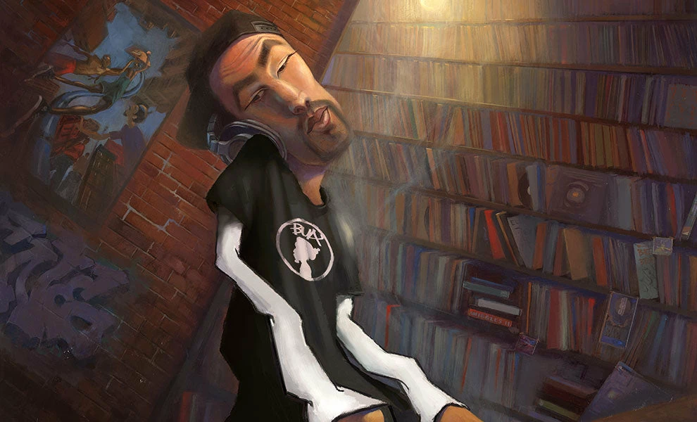 Promo 🤩 The DJ Art Print By Sideshow Collectibles By Groundbreaking Artist Justin BUA. 😉 1 The DJ Art Print By Sideshow Collectibles By Groundbreaking Artist Justin BUA.