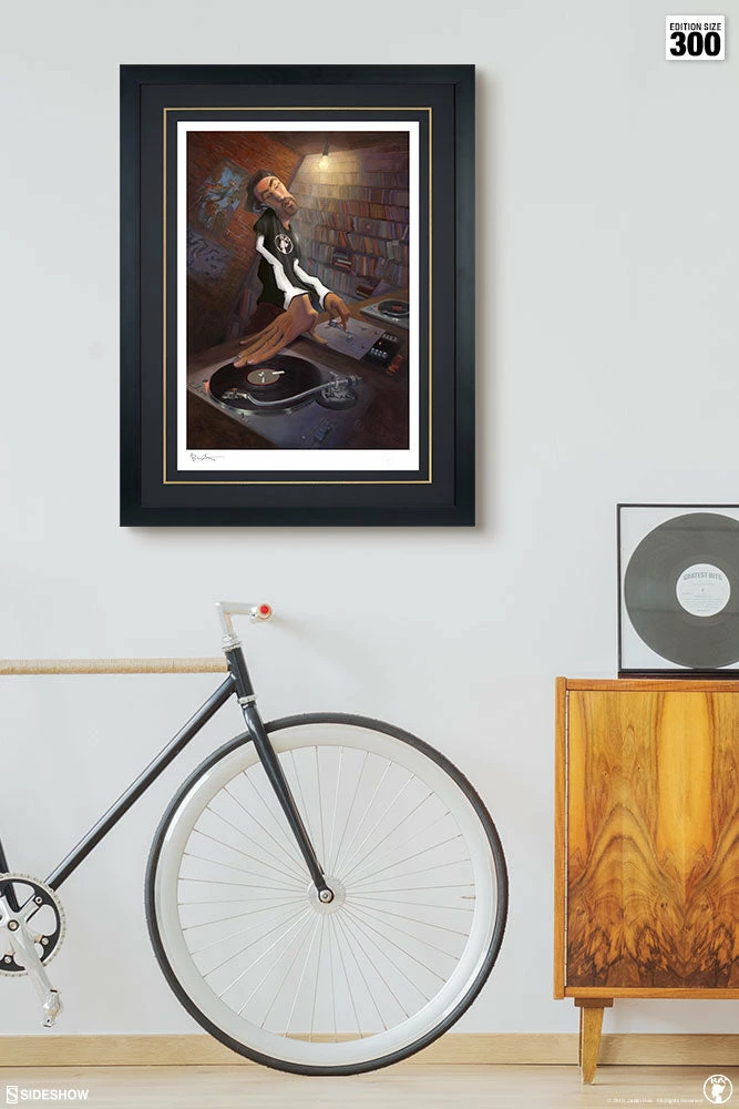 Promo 🤩 The DJ Art Print By Sideshow Collectibles By Groundbreaking Artist Justin BUA. 😉 3 The DJ Art Print By Sideshow Collectibles By Groundbreaking Artist Justin BUA.