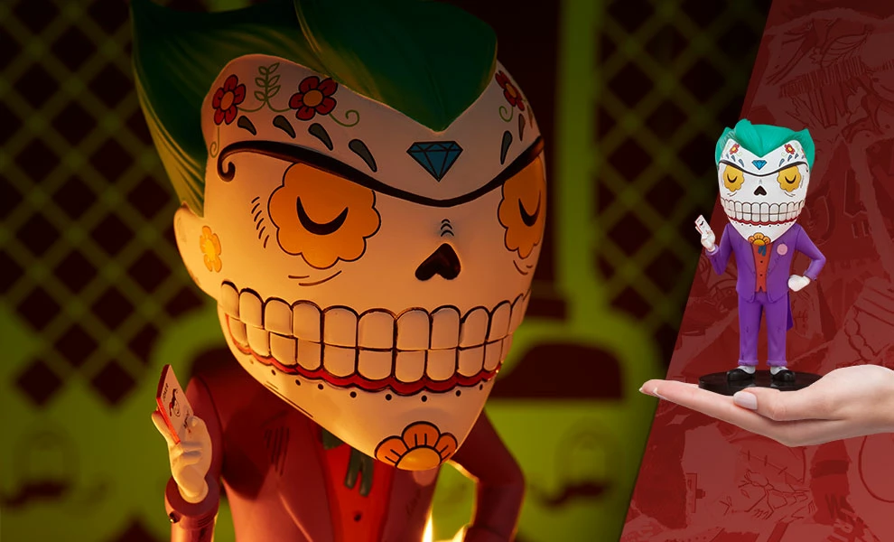 Flash Sale š„° The Joker Calavera Designer Collectible Toy By Unruly Industries⢠By Jose Pulido SIDESHOW COLLECTIBLES š 2 The Joker Calavera Designer Collectible Toy By Unruly Industries⢠By Jose Pulido SIDESHOW COLLECTIBLES