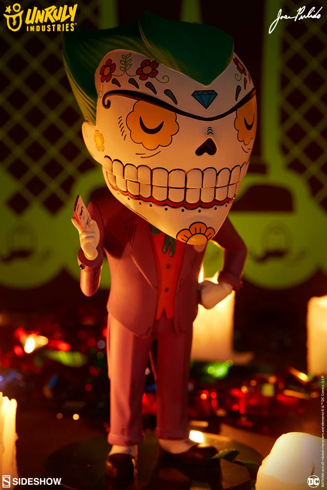 Flash Sale š„° The Joker Calavera Designer Collectible Toy By Unruly Industries⢠By Jose Pulido SIDESHOW COLLECTIBLES š 27 The Joker Calavera Designer Collectible Toy By Unruly Industries⢠By Jose Pulido SIDESHOW COLLECTIBLES