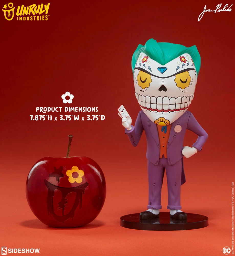 Flash Sale š„° The Joker Calavera Designer Collectible Toy By Unruly Industries⢠By Jose Pulido SIDESHOW COLLECTIBLES š 24 The Joker Calavera Designer Collectible Toy By Unruly Industries⢠By Jose Pulido SIDESHOW COLLECTIBLES
