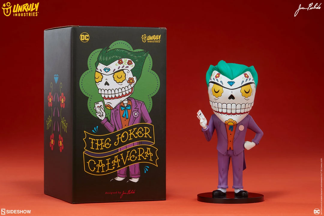 Flash Sale š„° The Joker Calavera Designer Collectible Toy By Unruly Industries⢠By Jose Pulido SIDESHOW COLLECTIBLES š 5 The Joker Calavera Designer Collectible Toy By Unruly Industries⢠By Jose Pulido SIDESHOW COLLECTIBLES
