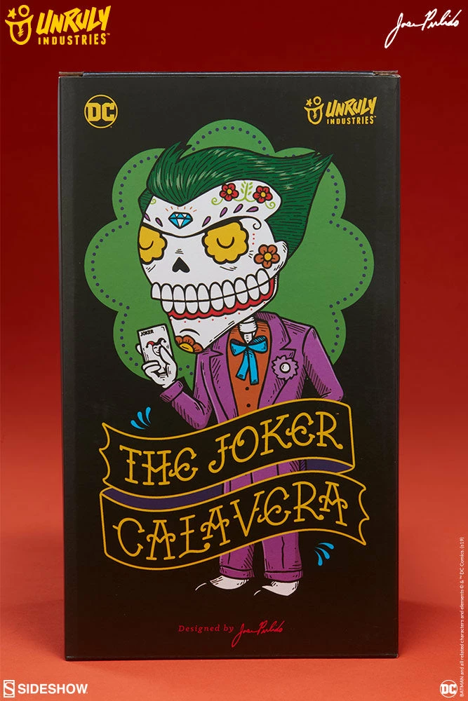Flash Sale š„° The Joker Calavera Designer Collectible Toy By Unruly Industries⢠By Jose Pulido SIDESHOW COLLECTIBLES š 6 The Joker Calavera Designer Collectible Toy By Unruly Industries⢠By Jose Pulido SIDESHOW COLLECTIBLES
