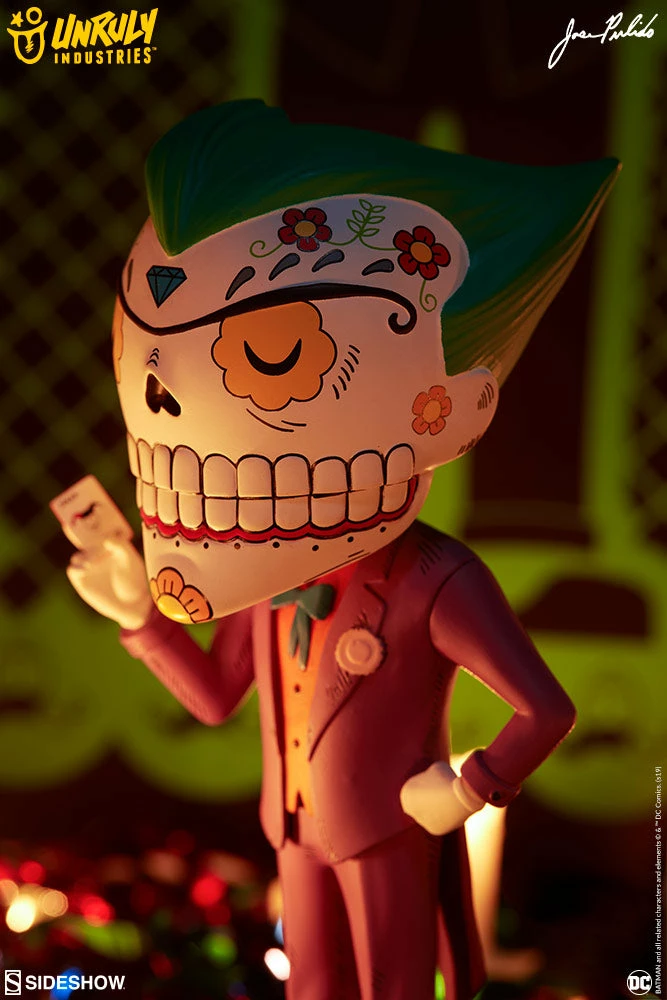 Flash Sale š„° The Joker Calavera Designer Collectible Toy By Unruly Industries⢠By Jose Pulido SIDESHOW COLLECTIBLES š 12 The Joker Calavera Designer Collectible Toy By Unruly Industries⢠By Jose Pulido SIDESHOW COLLECTIBLES