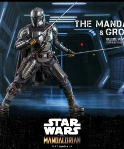 Hot Toys The Mandalorian™ And Grogu™ Sixth Scale Figure Set