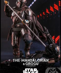 Hot Pop Cultures Store Sixth Scale Collectible Figures The Mandalorian™ And Grogu™ Sixth Scale Figure Set