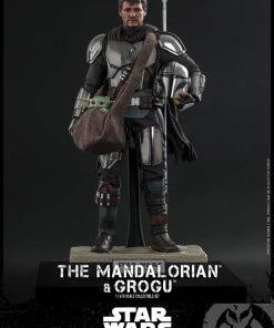 Hot Pop Cultures Store Sixth Scale Collectible Figures The Mandalorian™ And Grogu™ Sixth Scale Figure Set