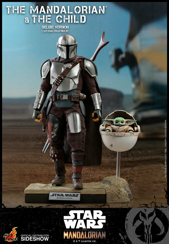 Cheapest 🔥 Hot Toys The Mandalorian And The Child (Deluxe) Collectible Set Star Wars ⌛ 4 Hot Toys The Mandalorian And The Child (Deluxe) Collectible Set Star Wars