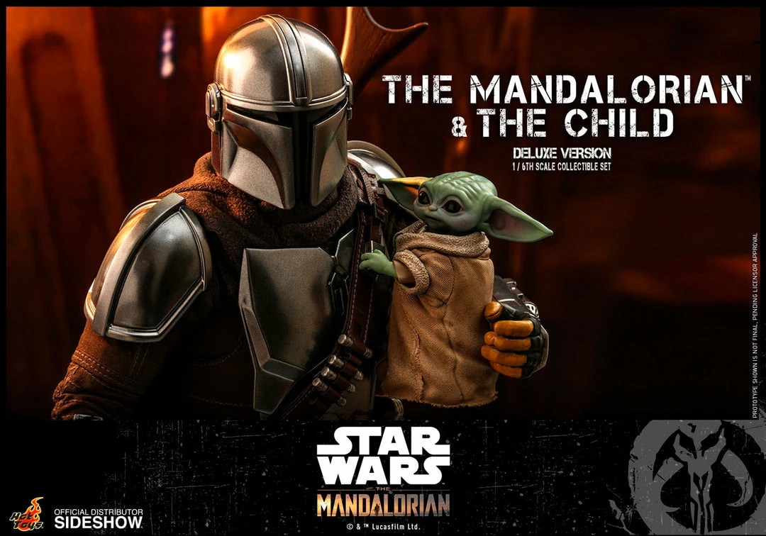 Cheapest 🔥 Hot Toys The Mandalorian And The Child (Deluxe) Collectible Set Star Wars ⌛ 2 Hot Toys The Mandalorian And The Child (Deluxe) Collectible Set Star Wars